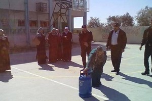 محاضرة في الإطفاء والإنقاذ لطالبات الثانوية برفح