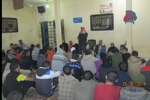 أسبوع دعوي لنزلاء رفح بعنوان "أخلاقنا حياتنا"