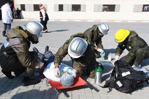 13 دورة إسعاف لمعهد الضباط خلال فبراير