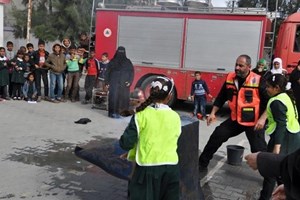 87 مهمة للدفاع المدني خلال الأسبوع الماضي