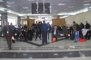 مغادرة الدفعة الثانية من معتمري الفوج الثاني عشر