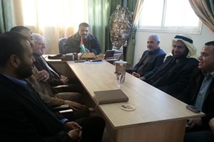 حقوق الإنسان تتفقد بمركز الإصلاح بخانيونس