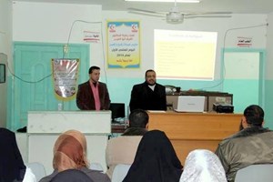 يوم علمي بعيادة الخدمات الطبية برفح