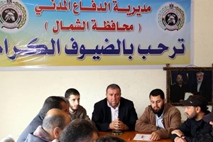 افتتاح دورة تربوية لدفاع المدني الشمال