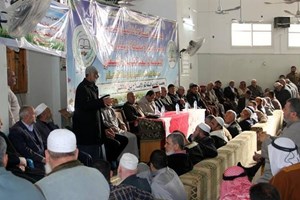 الشرطة تُشارك بلقاء "العفو والمسامحة بين عائلتي عوكل وجحلش