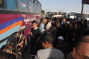 Fifth batch pilgrims arrive at Rafah border