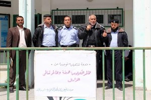 لقاء تربوي وإرشادي لطالبات الثانوية بجباليا 