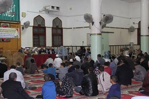  لقاء تواصلي مع أهالي مخيم النصيرات