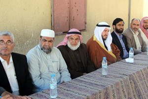 شرطة بيت لاهيا تُشارك بإتمام صلح بين عائلتي أبو ليلة وصبح