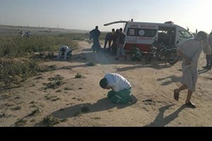 إصابة أحد مسعفي الخدمات الطبية