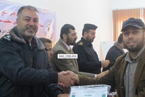 التوجيه السياسي بغزة يخرج دورتين تدريبيتين للشرطة والحماية