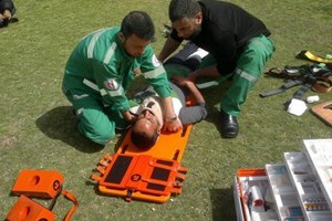 اختتام دورة "إسعافات أولية" لشرطة بيت لاهيا 