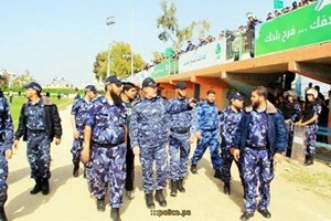 العقيد رجب: نبذل ما بوسعنا لبسط الأمن بالملاعب الغزّية