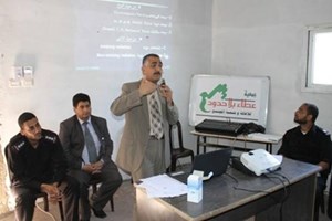 الدفاع المدني يعقد لقاء تعريفي عن "المحطات الخلوية" 