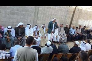 شؤون العشائر ترعى صلحاً عشائرياً بين أفرع عائلة أبو معروف 