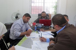 توجيه غزة ينظم ورشة عمل بخصوص لجنة المبادرات المجتمعية