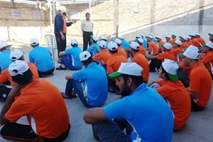 توجيه خانيونس يفتتح المخيم الصيفي " مشاعل الحرية "