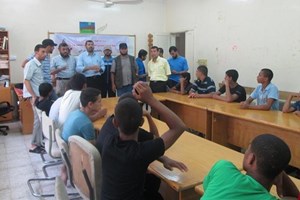  بالصور...يوم ترفيهي رياضي للأحداث بمؤسسة الربيع