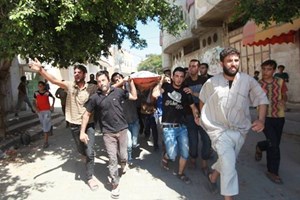 الطواقم الطبية تنتشل 147 شهيداً خلال ساعات التهدئة الإنسانية