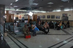 صور.. معبر رفح عمل متواصل رغم تدمير وقصف صالاته