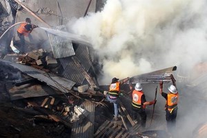 1100 مهمة لدفاع مدني خانيونس خلال العدوان