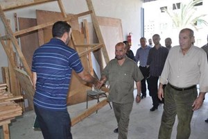 أبو ماضي يشيد بجهود مديرية الإمداد والتجهيز