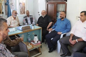 "التوجيه السياسي" يبحث التعاون مع شرطة الوسطى و"الإسعاف والطوارئ"