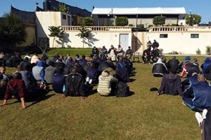 التوجيه السياسي ينظم محاضرة فكرية لطلبة كلية الشرطة