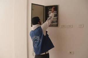 إصلاح الشمال ينفذ أعمال صيانة لمركز"أبو عبيدة"