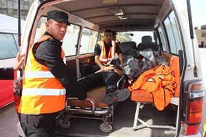 كلية الرباط الجامعية تختتم مادة الإسعافات الأولية بيوم عملي