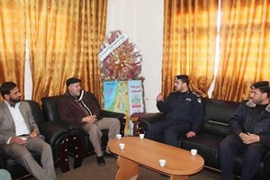 نواب التشريعي يتفقدون شرطة محافظة شمال غزة