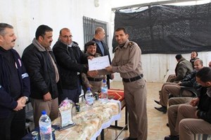 تخريج دورة إسعافات أولية لكوادر مركز إصلاح خانيونس