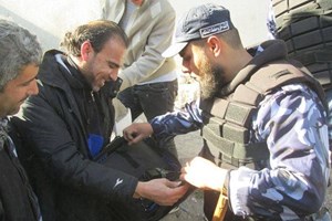 شرطة التدخل تؤمن مباريات الدوري الممتاز في قطاع غزة