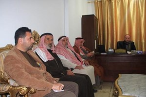 العشائر والإصلاح تبحث التعاون المشترك مع نيابة خان يونس الجزئية