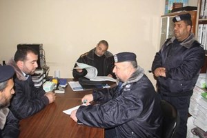 الانضباط والتفتيش تنظم جولة رقابية على إدارات الشرطة برفح