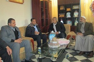 شرطـة محافظة غــزة تستقبل وفداً من لجنة اصلاح "على ابن ابي طالب"