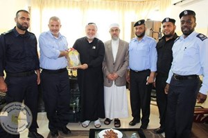 قيادة شرطة الوسطى تزور نواب التشريعي بالوسطى