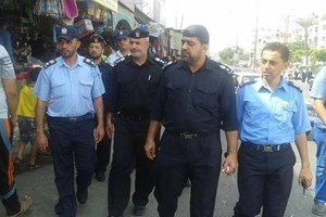 مدير شرطة البلديات يتفقد أسواق مدينة غزة