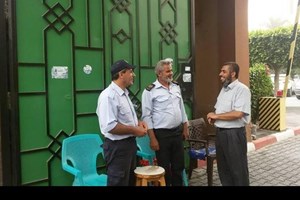 توجيه غزة ينظم جولة على شرطة أمن الجامعات