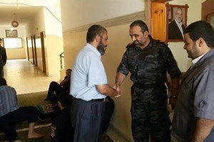 توجيه غزة ينظم جولة ميدانية ليلية على جهاز الأمن والحماية