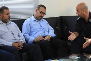   جولة تفقدية للمراقب العام على الشرطة والأمن الداخلي بخان يونس