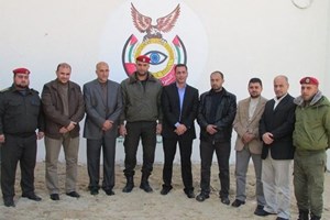 الشرطة العسكرية تبحث سبل التعاون مع حركة الأحرار برفح