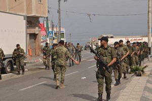 مسير عسكري لقـوات الأمـن الوطـني بغزة