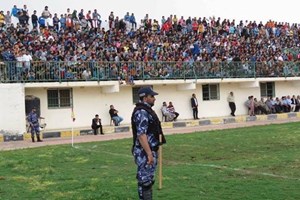  تأمين المباريات الختامية للدوري الممتاز بمحافظات غزة