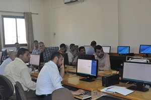 التدريب والدراسات بالشق المدني تفتتح دورة "مهارات الحاسوب " للمدققين 