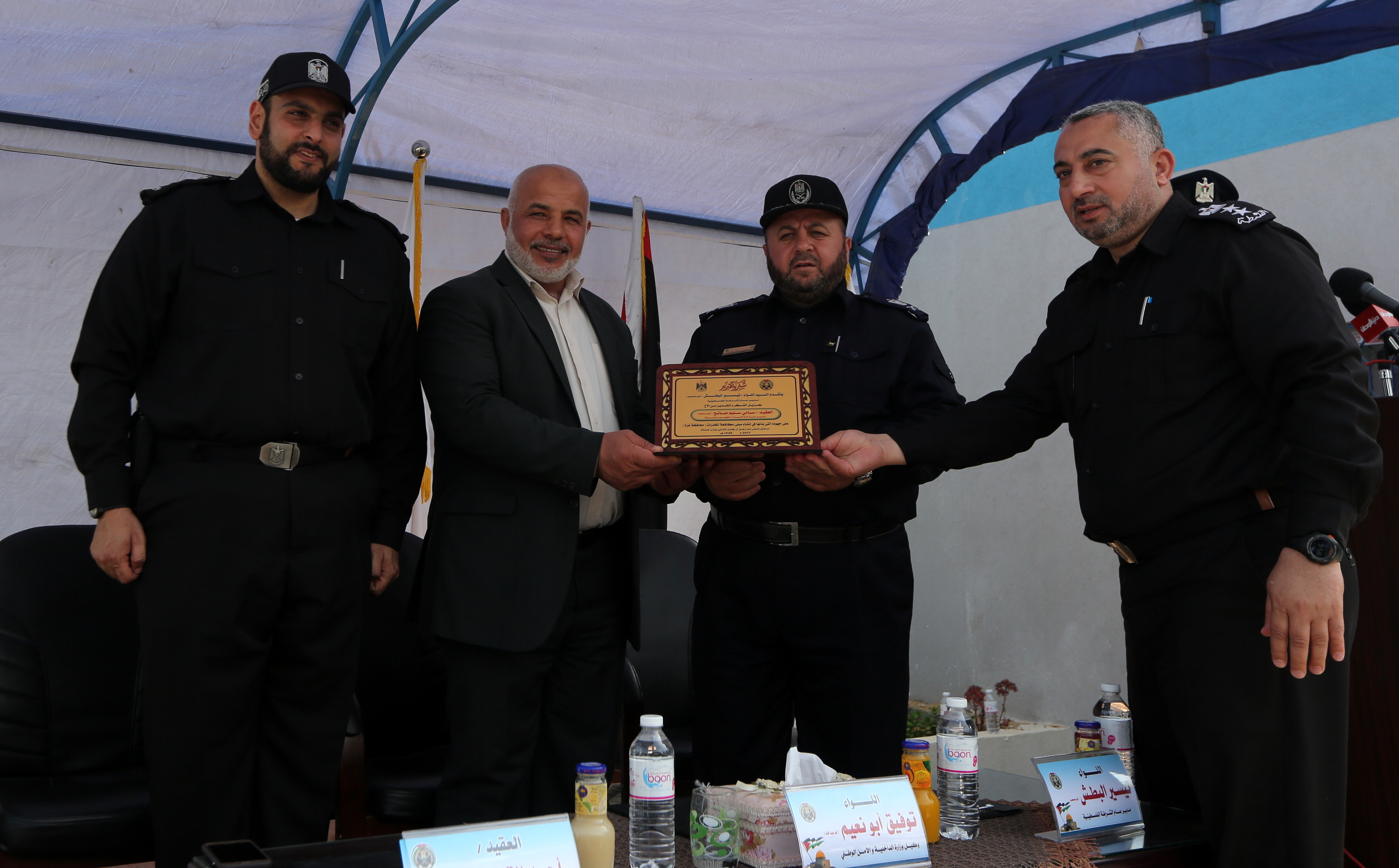 افتتاح مبنى مكافحة المخدرات بمحافظة غزة