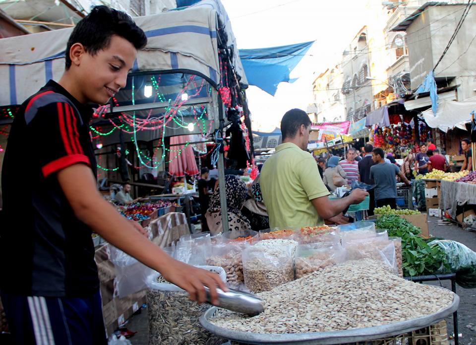  أجواء استقبال المواطنين في غزةلعيد الأضحى المبارك