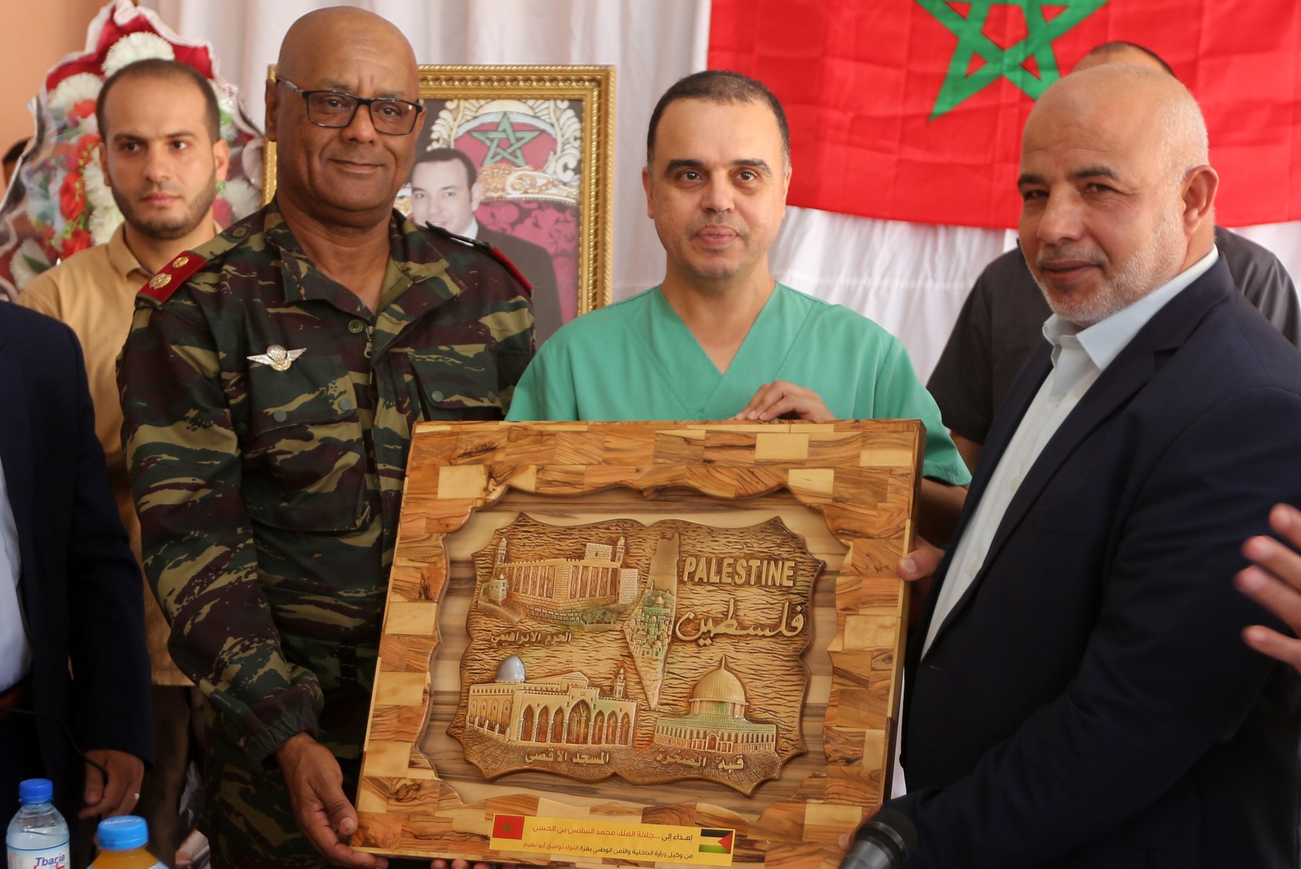 وزارة الداخلية تُكرم طاقم المستشفى الميداني المغربي