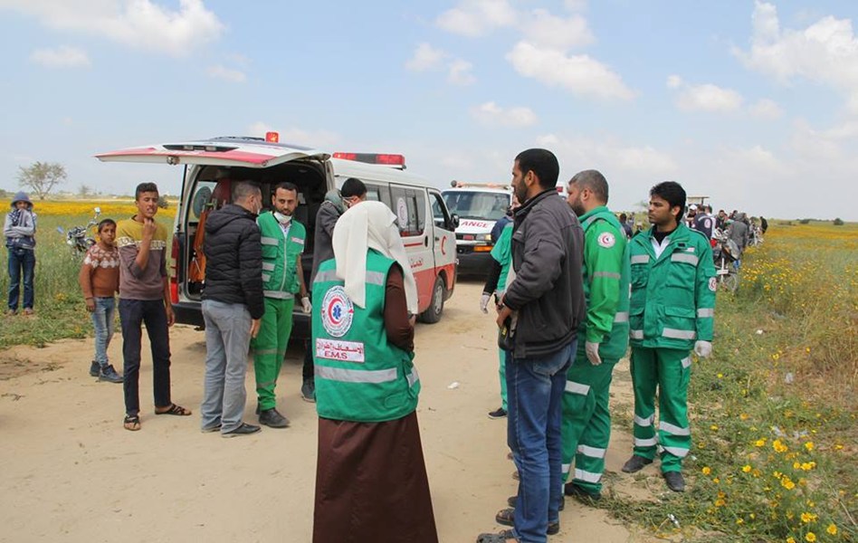 وزارة الداخلية تؤمن وتسهل حركة الجماهير في مسيرات العودة	