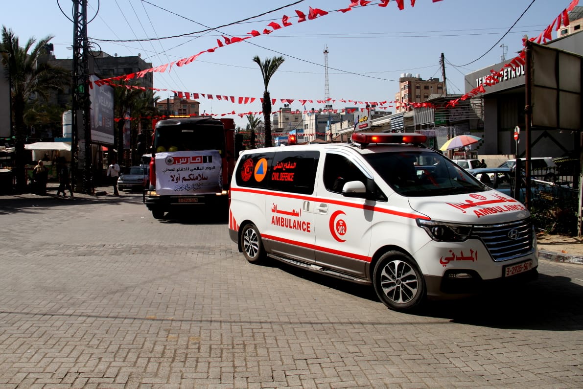 "مسير محمول" بمناسبة اليوم العالمي للدفاع المدني